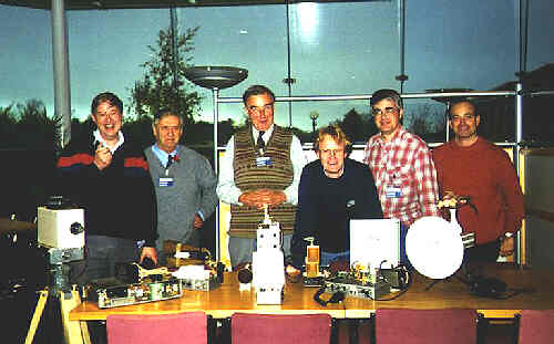 A record gathering of 47GHz equipment and operators... Martlesham '97