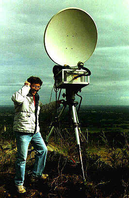 Eric, F1GHB/P in 10GHz Contest 1996, Loc. IN88IN