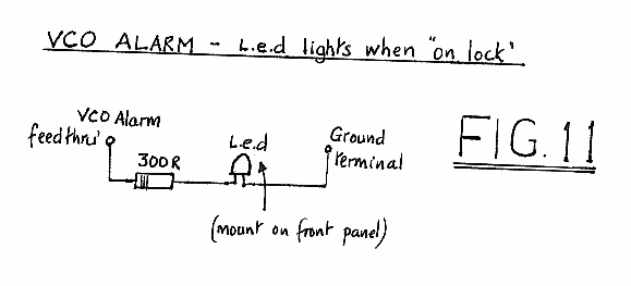 VCO LOCK ALARM CIRCUIT