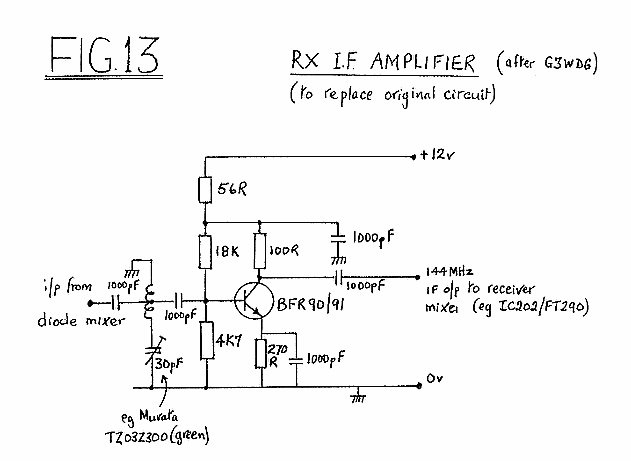 Receiver  144MHz IF Amplifer