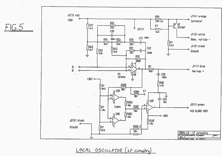 Fig.5  Whitebox LO Circuitry (LF)