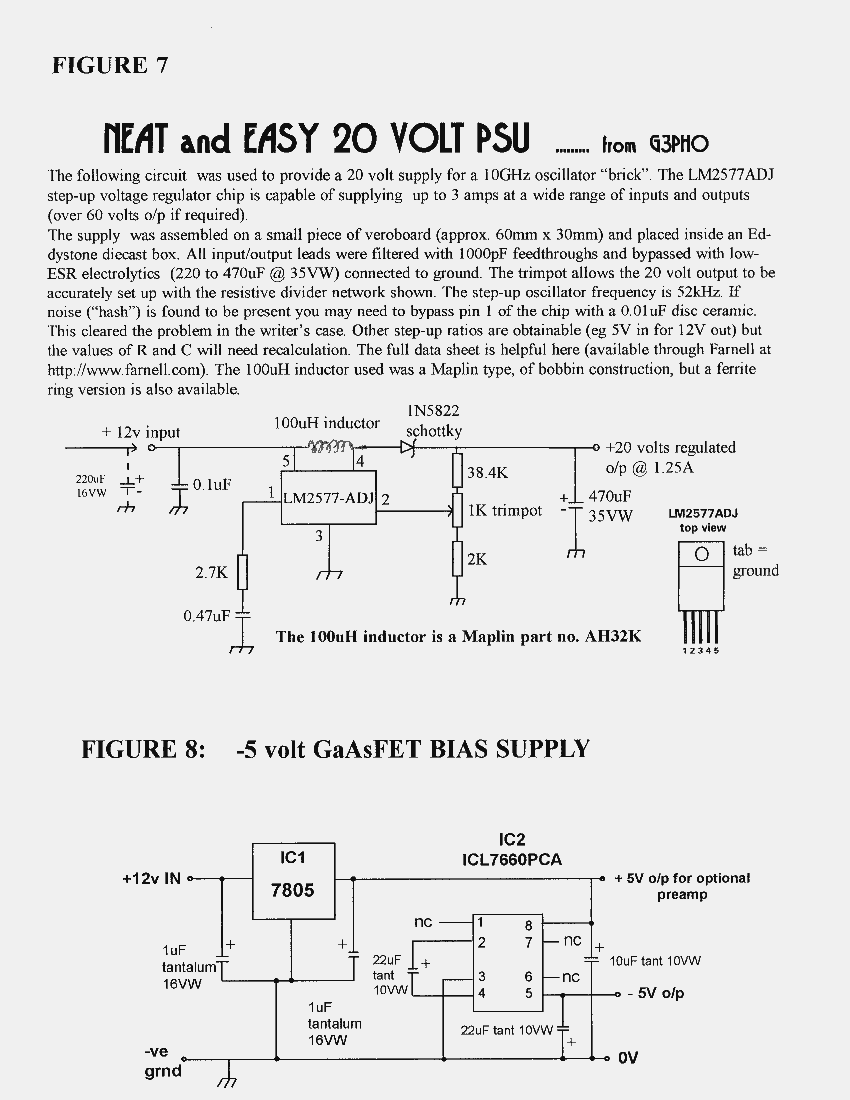 Figs 7 and 8: DC POWER sUPPLIES