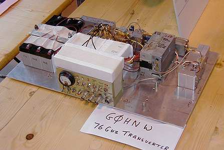 G0HNW's 76GHz transverter